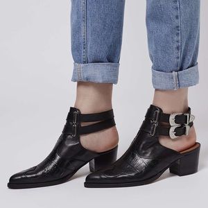 Topshop Austin Western Bootie
